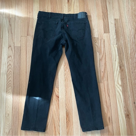 Levi's Jeans Mens 38 X 31 Black 541 Athletic Taper Fit Denim Cotton Western - Picture 10 of 13